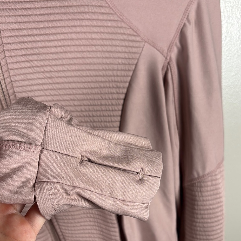 Mondetta Pink Jacket with Ribbed Texture - Picture 4 of 8